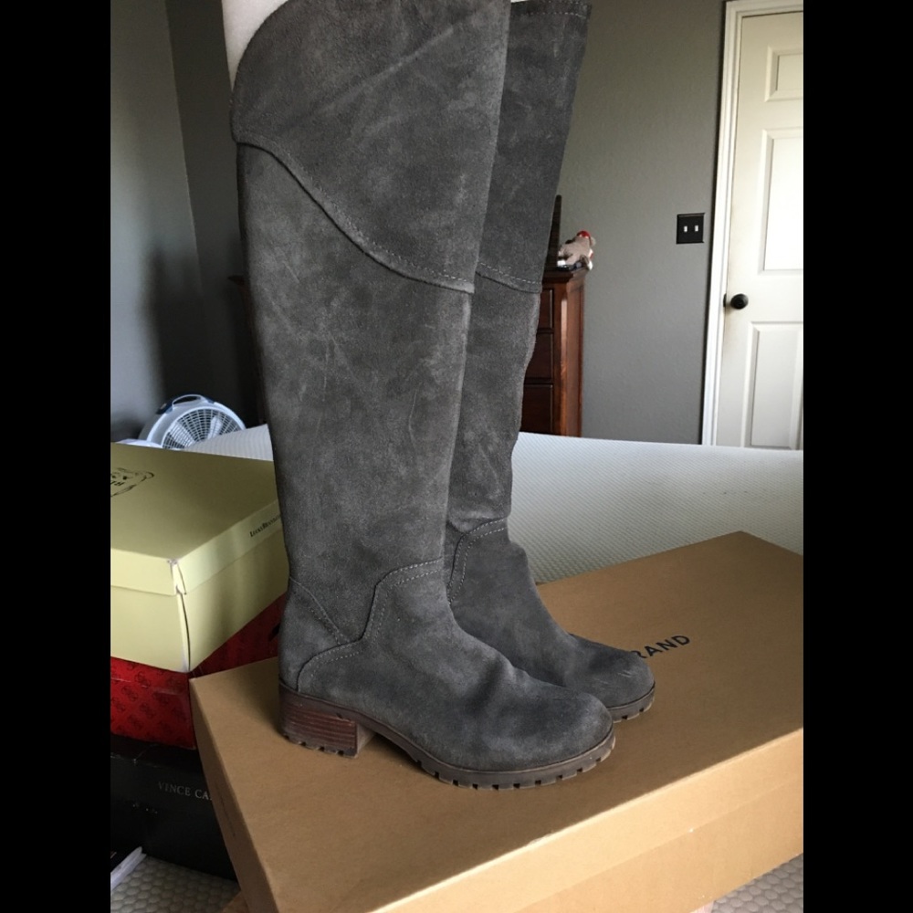 Lucky suede boots